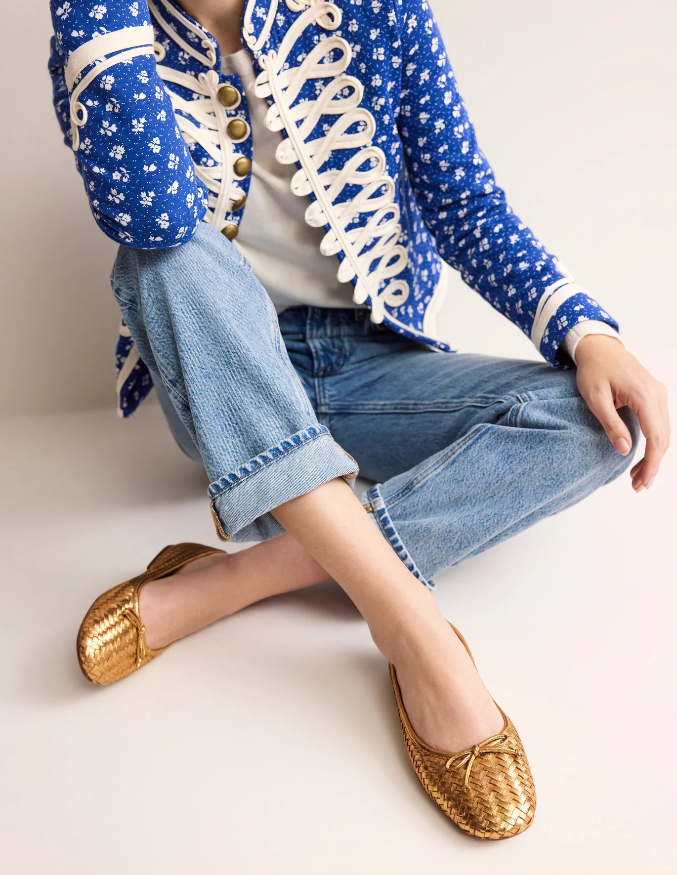 Kitty Flexi Sole Ballet Flats | Boden (US)