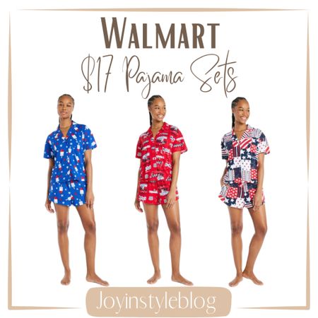 $17 Walmart 4th of July Women’s Shorty Pajama Set by Way to Celebrate, 2-Piece, Sizes XS to 3X / women’s pajamas 

#LTKTravel #LTKFindsUnder50 #LTKOver40