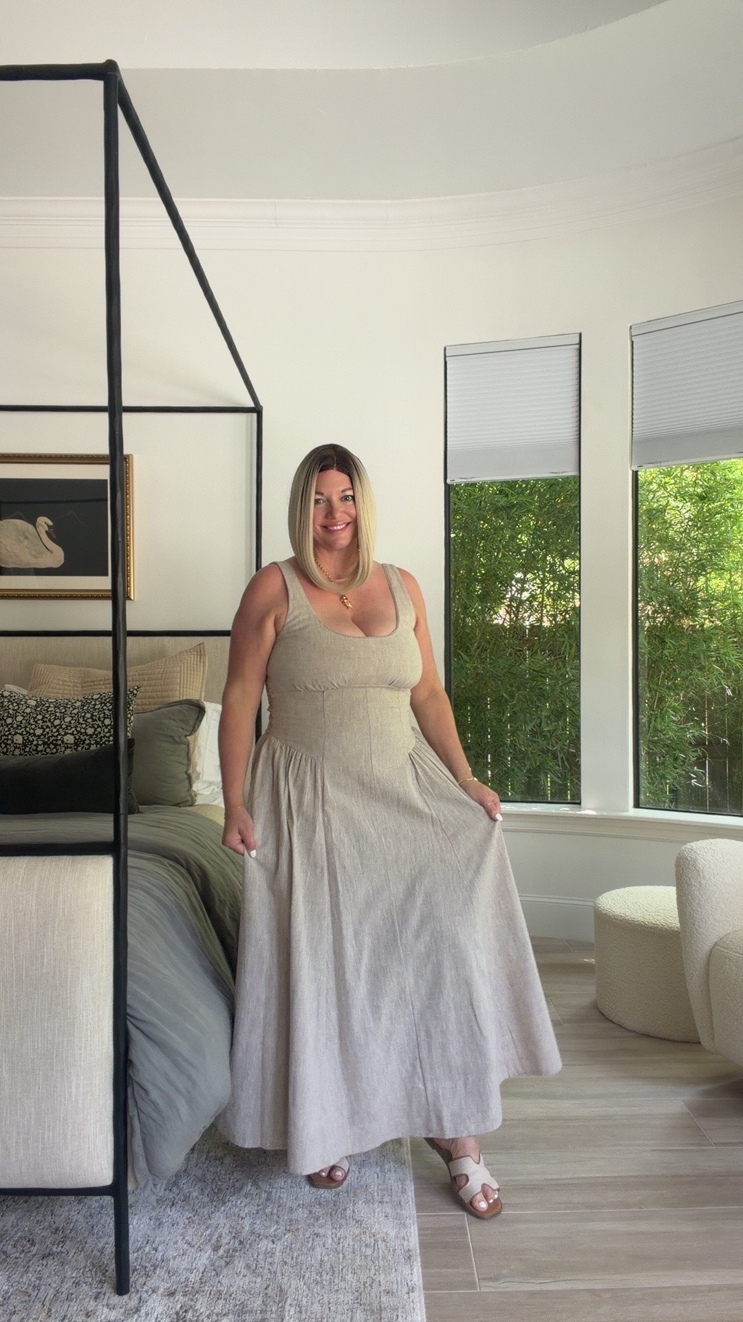 My favorite summer dress with a built in bra from @abercrombie

#LTKOver40 #LTKMidsize #LTKootd