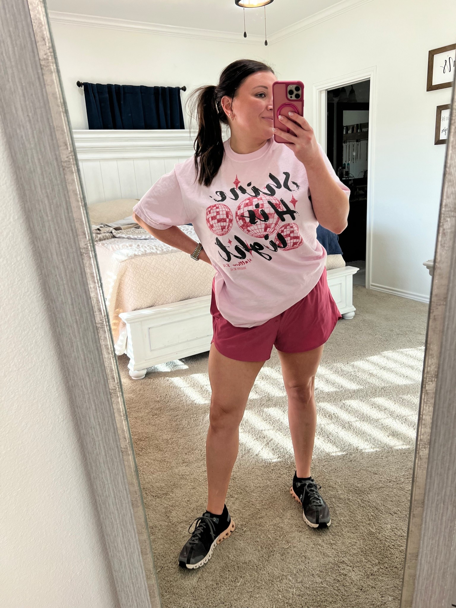 New athletic shorts from @Target! I’m in a large  

#LTKActive #LTKMidsize #LTKfitnessgoals