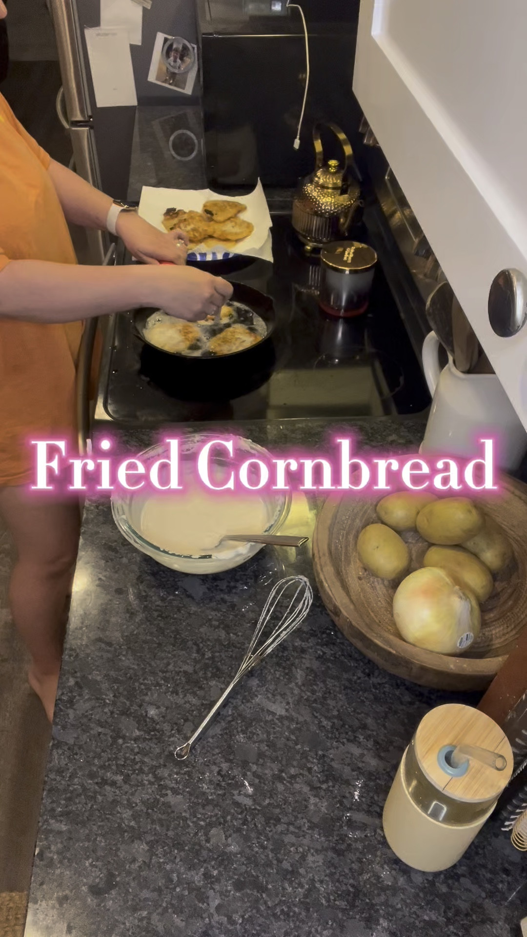 Fried cornbread! 

#LTKHome #LTKFamily #LTKWatchNow