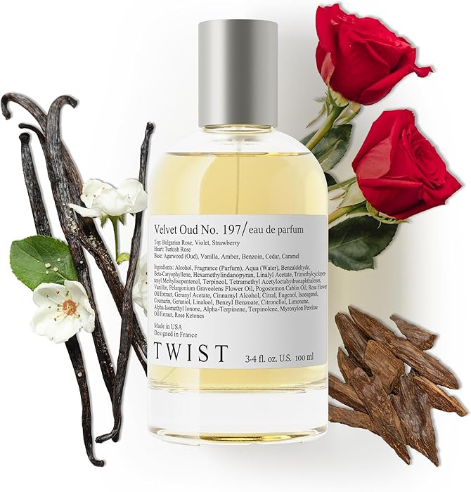 Twist Velvet Oud No. 197 - Inspired by MFK's Oud Satin Mood, Long Lasting Perfume for Women and M... | Amazon (US)