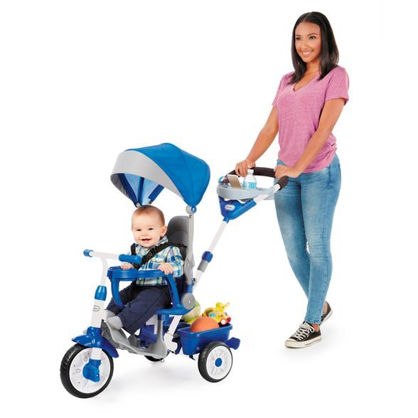 Little Tikes Perfect Fit 4-in-1 Trike - Blue | Target