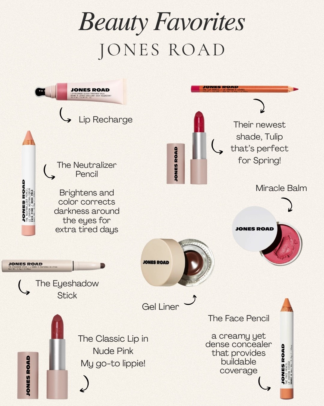 Clean girl makeup, but make it effortless 🤍
Jones Road beauty is all about enhancing your natural skin—creamy, glowy, and so easy to throw on and go.

#cleanmakeup #glowingskin

#LTKmomlife #LTKselfcare #LTKBeauty
