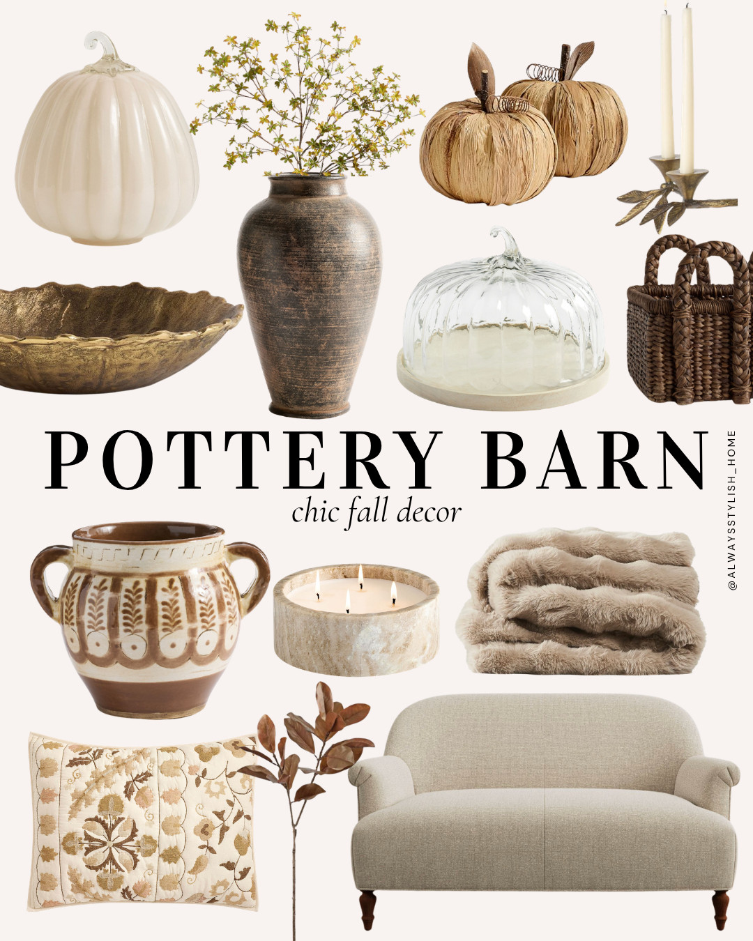 Cozy Pottery Barn fall home finds 🤎🍂 Sharing warm, earthy decor and furniture to give your home an elevated fall refresh! Think neutral textures, warm wood tones, cozy accents + timeless pieces for an organic modern home. Pottery Barn fall decor, Pottery Barn home finds, neutral fall decor, cozy home decor, organic modern decor, fall home inspiration #PotteryBarn #PotteryBarnStyle #FallHomeDecor #NeutralHomeDecor #CozyHome #OrganicModern #FallDecor #HomeDecorFinds 

 #LTKSeasonal #LTKHome