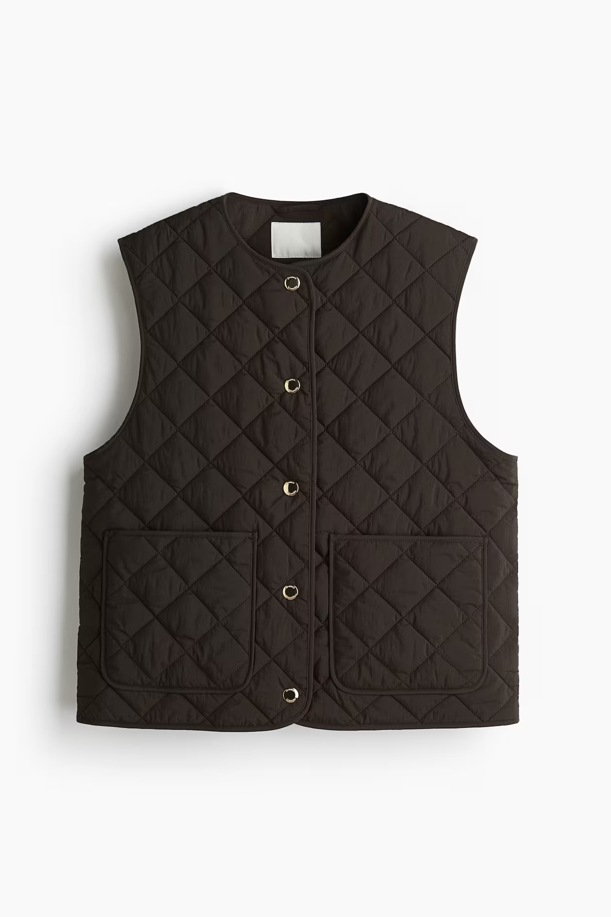 Quilted gilet | H&M (UK, MY, IN, SG, PH, TW, HK)