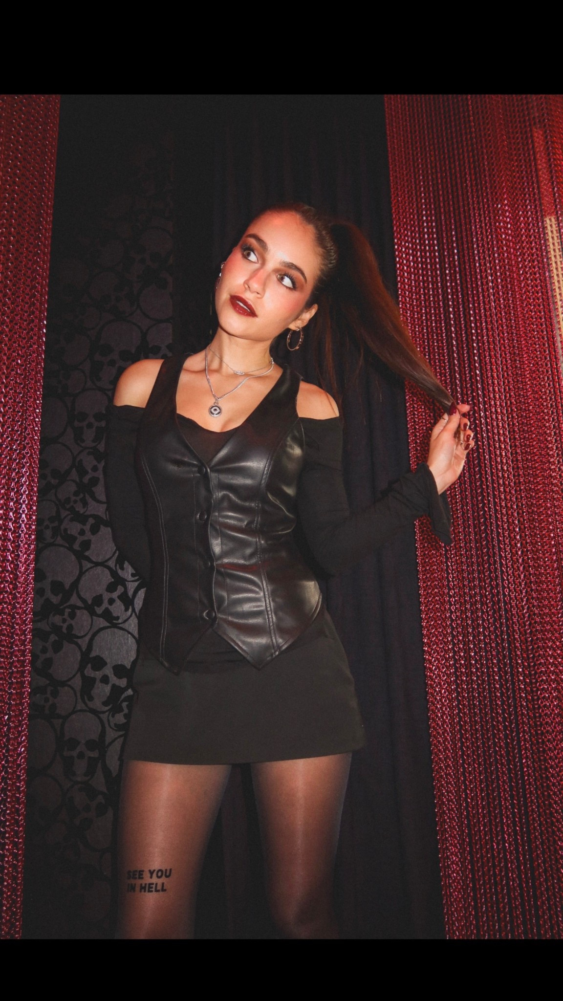 Halloween horror nights outfit. Tights are saint sass
Horror nights outfit 
Halloween outfit 

#LTKFallSale #LTKHalloween #LTKStyleTip