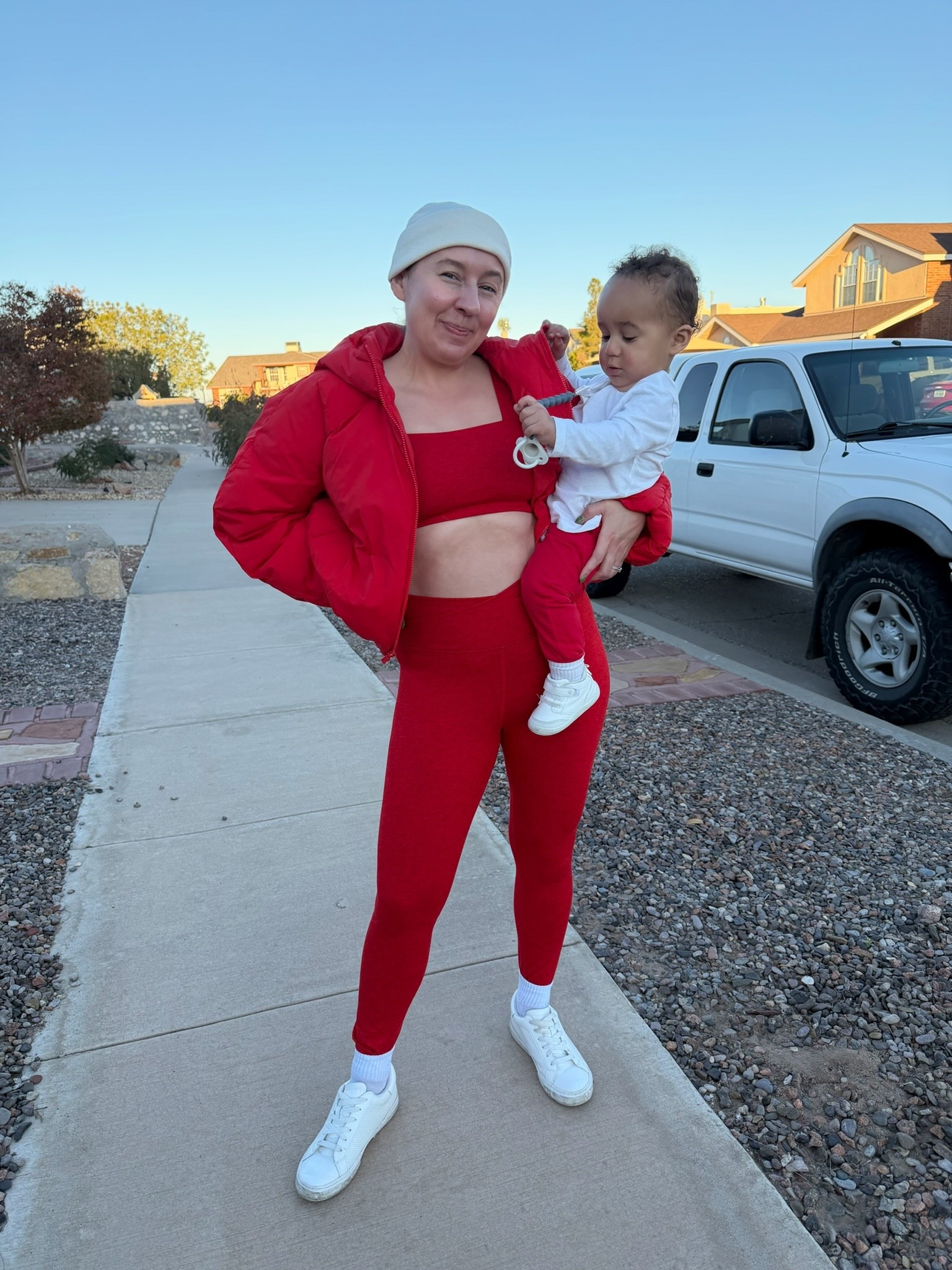 Workout set and puffer jacket 

Marshmallow jacket

Small in the jacket and medium in the workout set 

#LTKFindsUnder50 #LTKSaleAlert #LTKCyberWeek