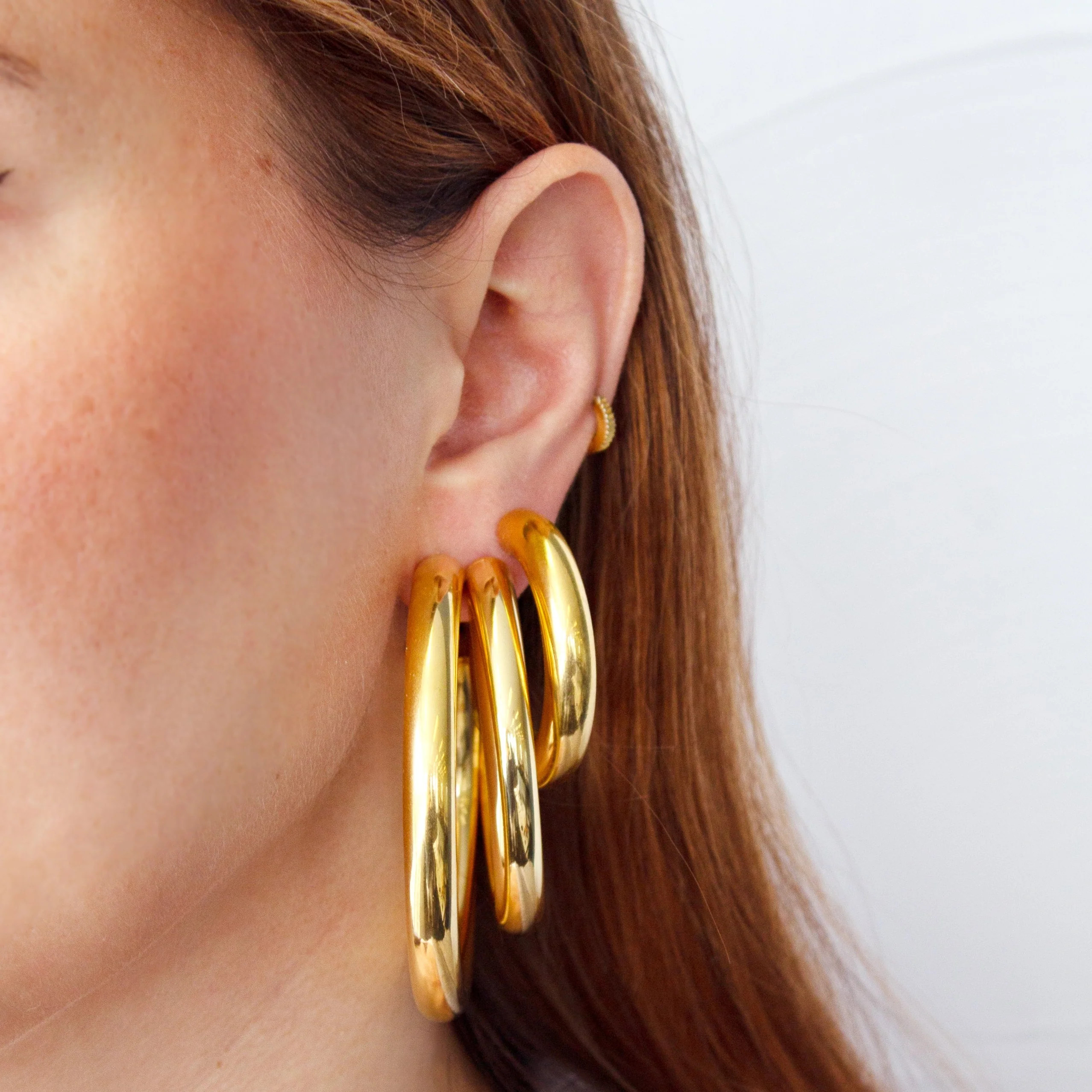Casey Chunky Hoops | Victoria Emerson
