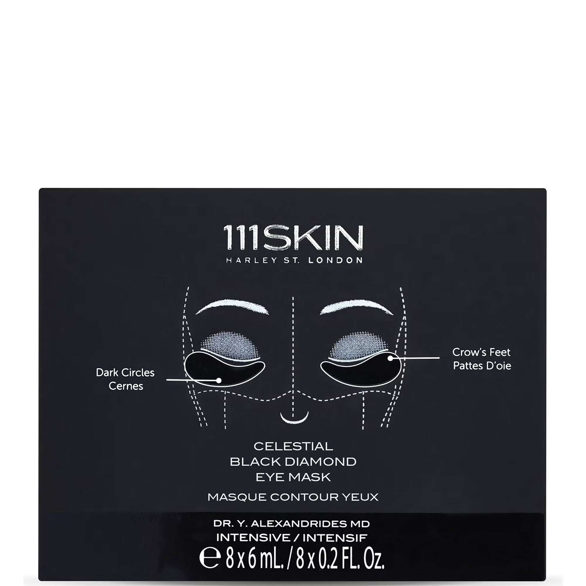 111SKIN Celestial Black Diamond Eye Mask - Box 48ml | Cult Beauty
