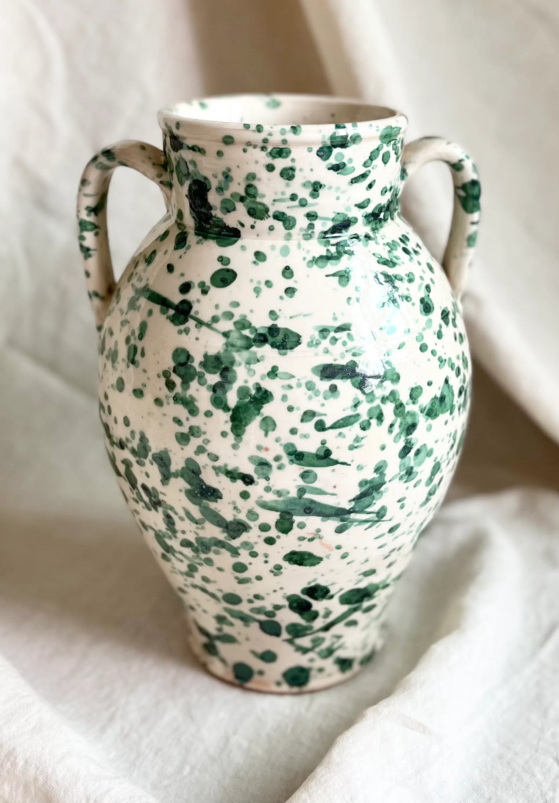 PRE-ORDER - Ostuni Cask Vase - Forest Spatter | the ARK elements