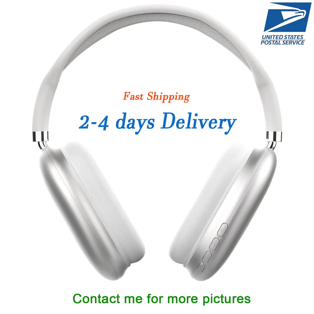 Save Big on Bulk Apple Max Headphones USA Stock Headphone Pods Pro Max 2 Gen USB C ANC Headphones... | DHGate