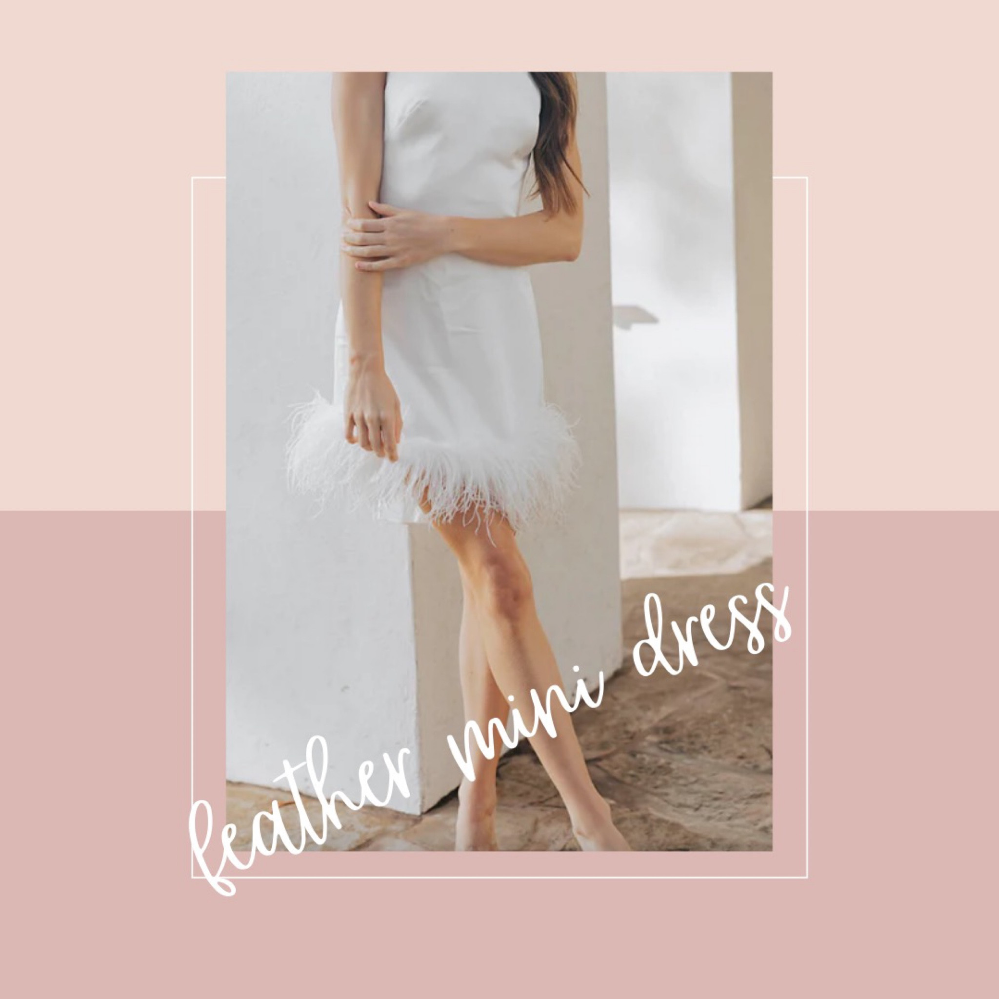 If you’re a 2023 and 2024 bride, then you may need this beautiful mini feather white dress 😍 perfect for the bachelorette trip or as a bridal shower outfit 

#LTKstyletip #LTKwedding