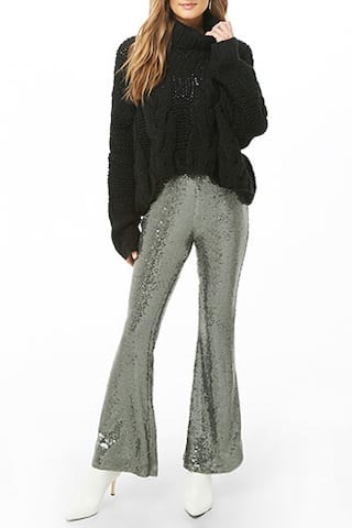 Sequin Flare Pants | Forever 21 (US)