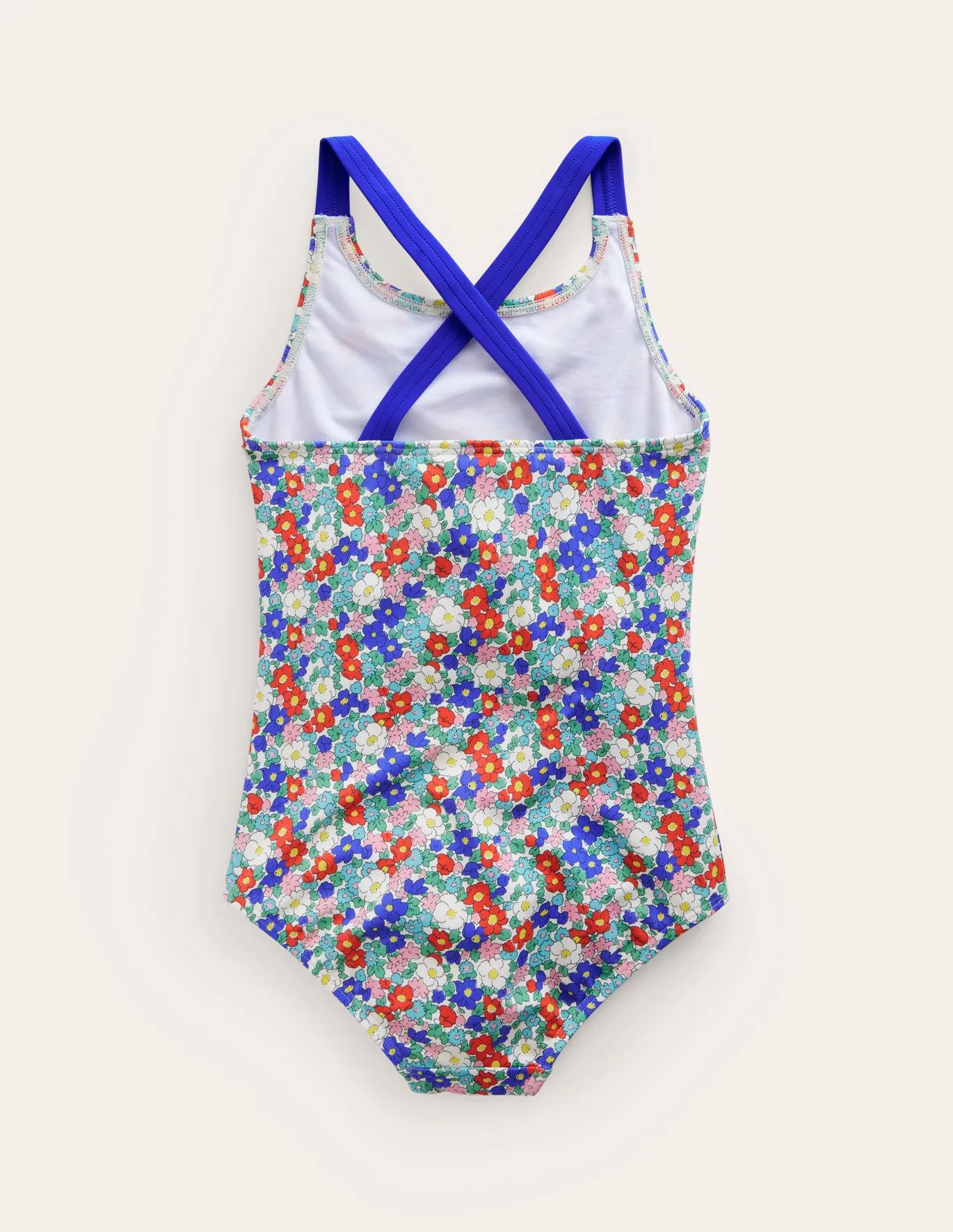 Cross-back Printed Swimsuit | Boden (US)