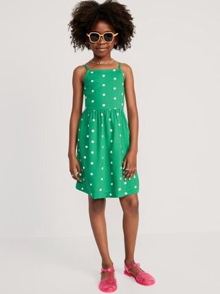 Printed Fit & Flare Cami Dress for Girls | Old Navy (US)