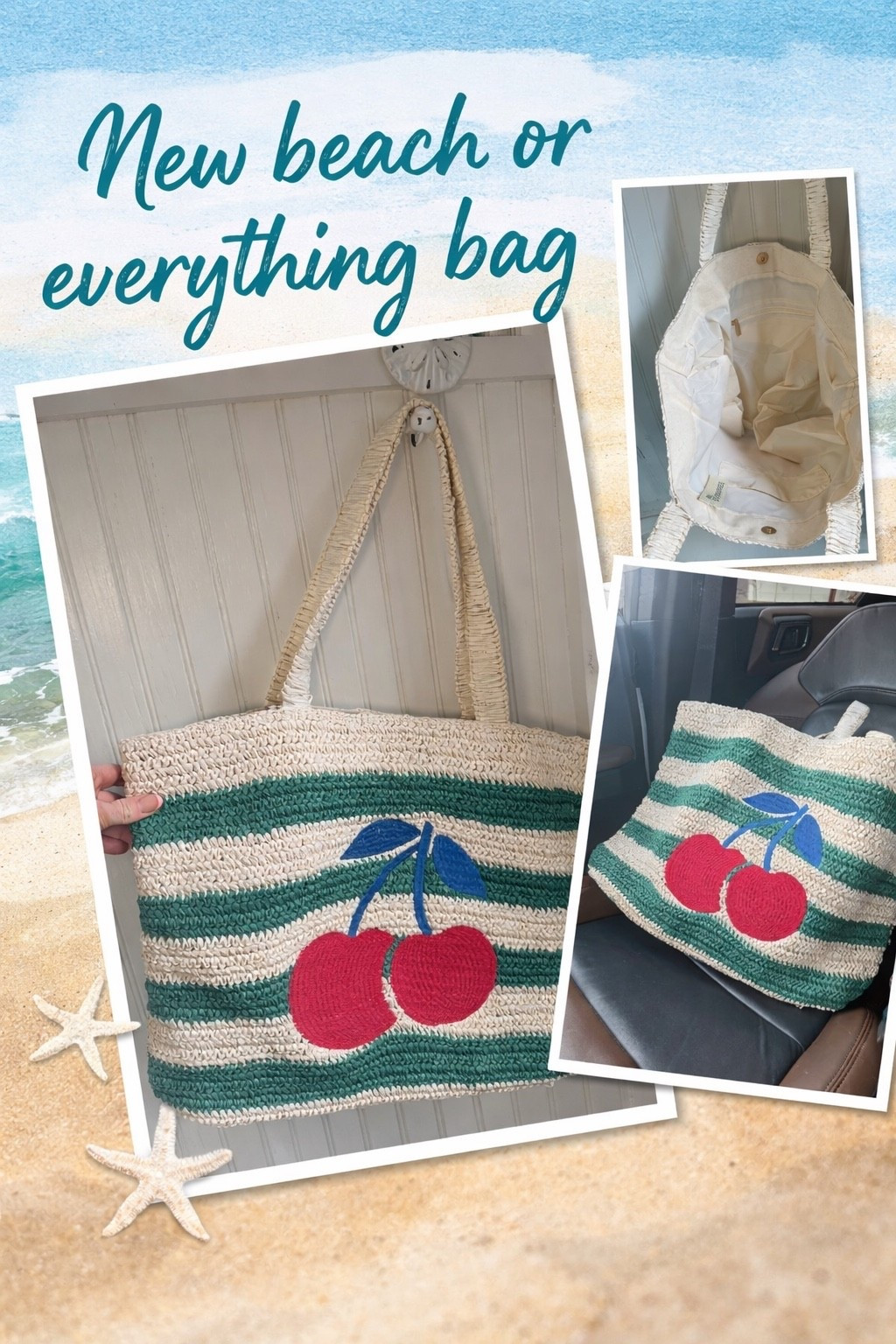 Beach bag pool bag 