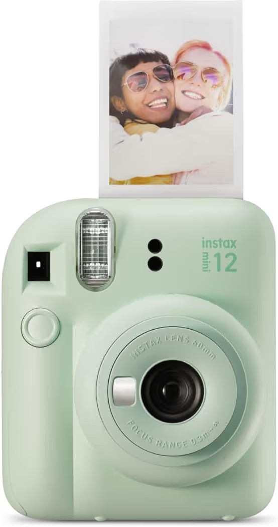 Fujifilm Instax Mini 12 Instant Camera - Mint Green | Amazon (US)