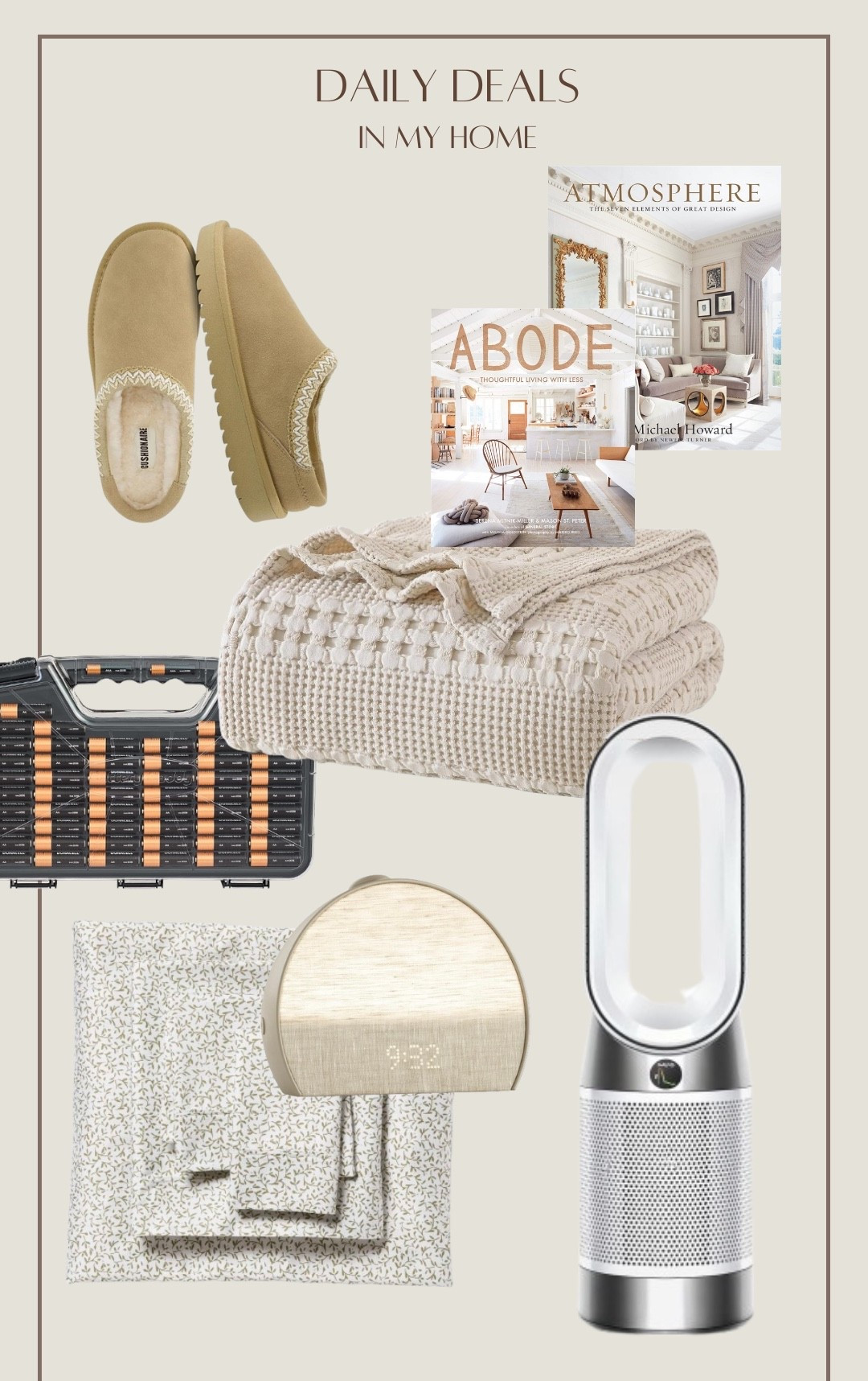 Amazon Prime and Target Daily Deals in my bedroom - all things I have and love! 

Home, prime day, Amazon, Target, sales, blanket, purifier, slippers, coffee table books, bedding, sheets

#LTKSaleAlert #LTKHome #LTKFindsUnder100