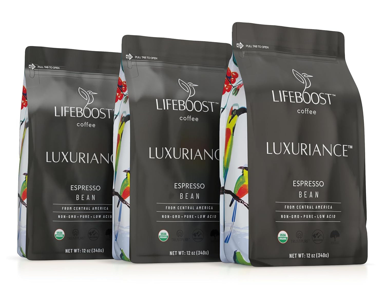 Lifeboost Organic Espresso Whole Bean Coffee - Low Acid Espresso Coffee, Non-GMO, USDA Organic, S... | Amazon (US)