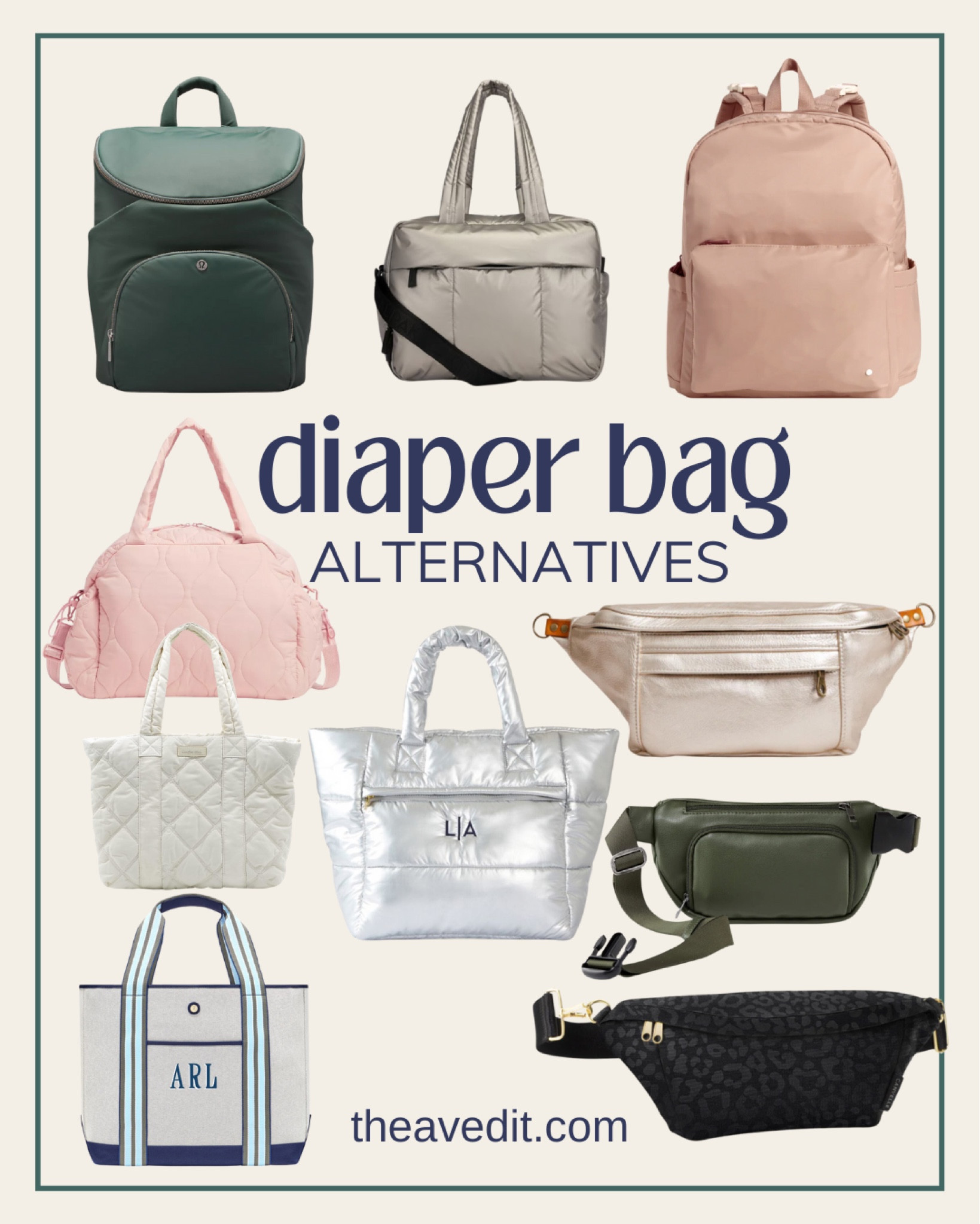 The best alternatives to traditional diaper bags! For the mom who doesn’t want to sacrifice style and utility  

#LTKbaby #LTKkids #LTKfamily