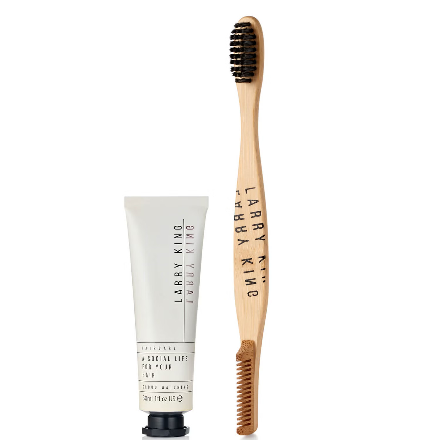 Larry King Haircare Flyaway With Me Kit | Cult Beauty