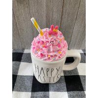 Hippity Hop Faux Whipped Cream Mug Topper | Etsy (US)