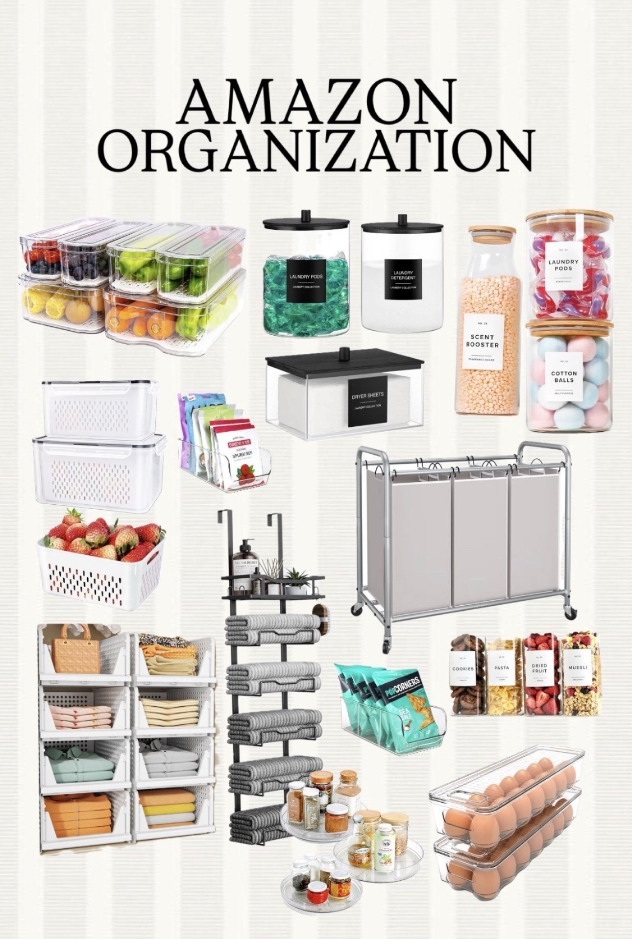 Amazon Organization 
#amazon #organize #organization #clean #fresh #newyear #newstart #freshstart #tidy #springcleaning 

#LTKFindsUnder50 

#LTKSaleAlert #LTKHome #LTKmomlife