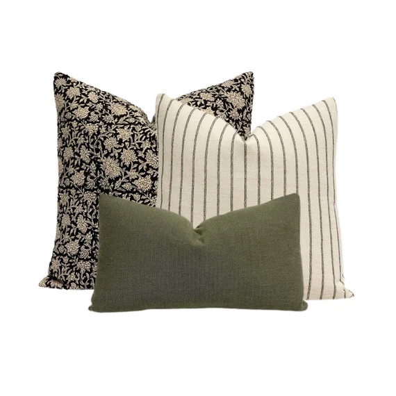 Throw Pillow Cover Set  Set of Three  Trending Now Living | Etsy | Etsy (US)