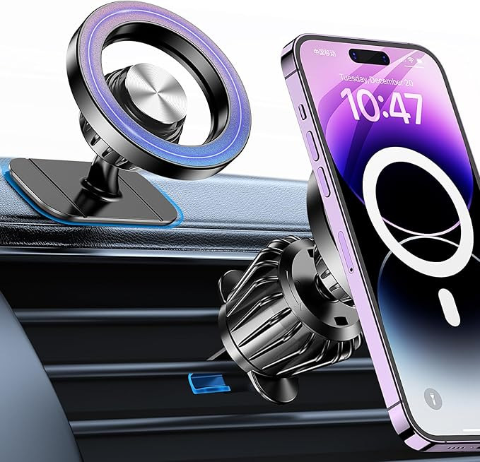 Kaistyle for Magsafe Car Mount【20 Strong Magnets】Magnetic Phone Holder for Car Phone Holder M... | Amazon (US)