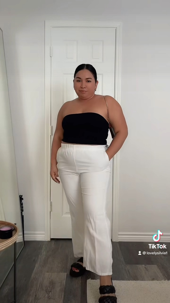 30 Days of outfits: Day 2 is an easy outfit with white linen pants 

white linen pants, spring outfit, summer outfit, black sandals, black platform sandals, black braided sandals

#LTKunder50 #LTKsalealert #LTKstyletip