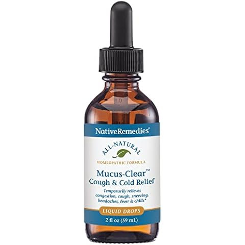 Native Remedies Mucus-Clear Jr. - Temporarily Relieves Common Cold Symptoms in Children - 59 ml | Amazon (US)