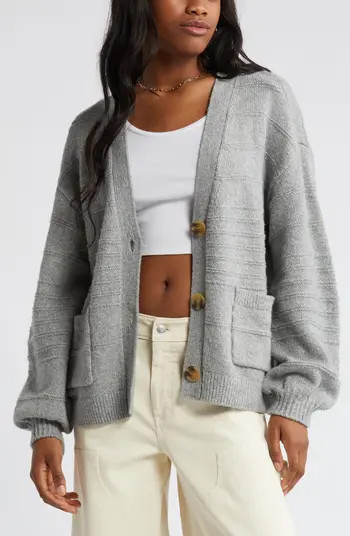 BP. Everyday V-Neck Cotton Blend Cardigan | Nordstrom | Nordstrom