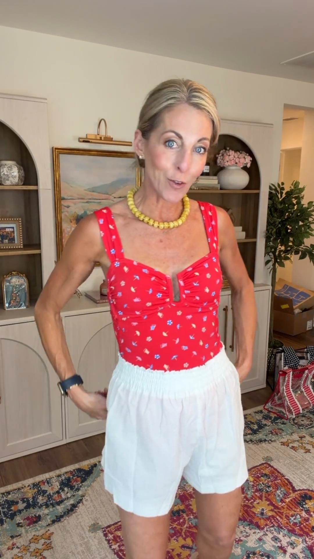 Target swim, I am loving… Wearing a size small.