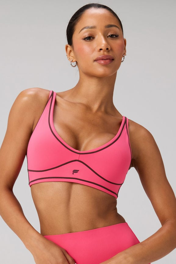 PureLuxe Longline Low Impact Bra | Fabletics