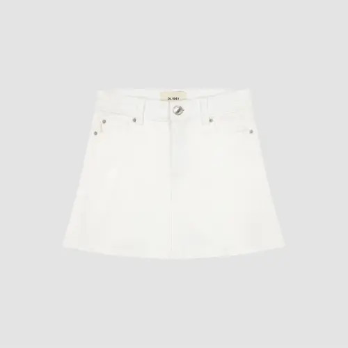 DL1961 Jenny Mini Skirt in White at Nordstrom | Nordstrom