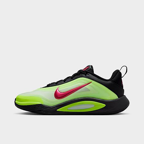 Nike Big Kids A'One SE A'ja Wilson Basketball Shoes in Black/Hyper Pink/Volt Size: 1.0 | Finish Line (US)