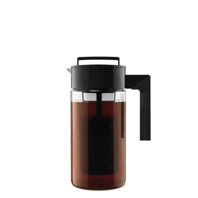 Takeya 10310 Patented Deluxe Cold Brew Iced Coffee Maker with Airtight Lid & Silicone Handle, 1 Q... | Amazon (US)