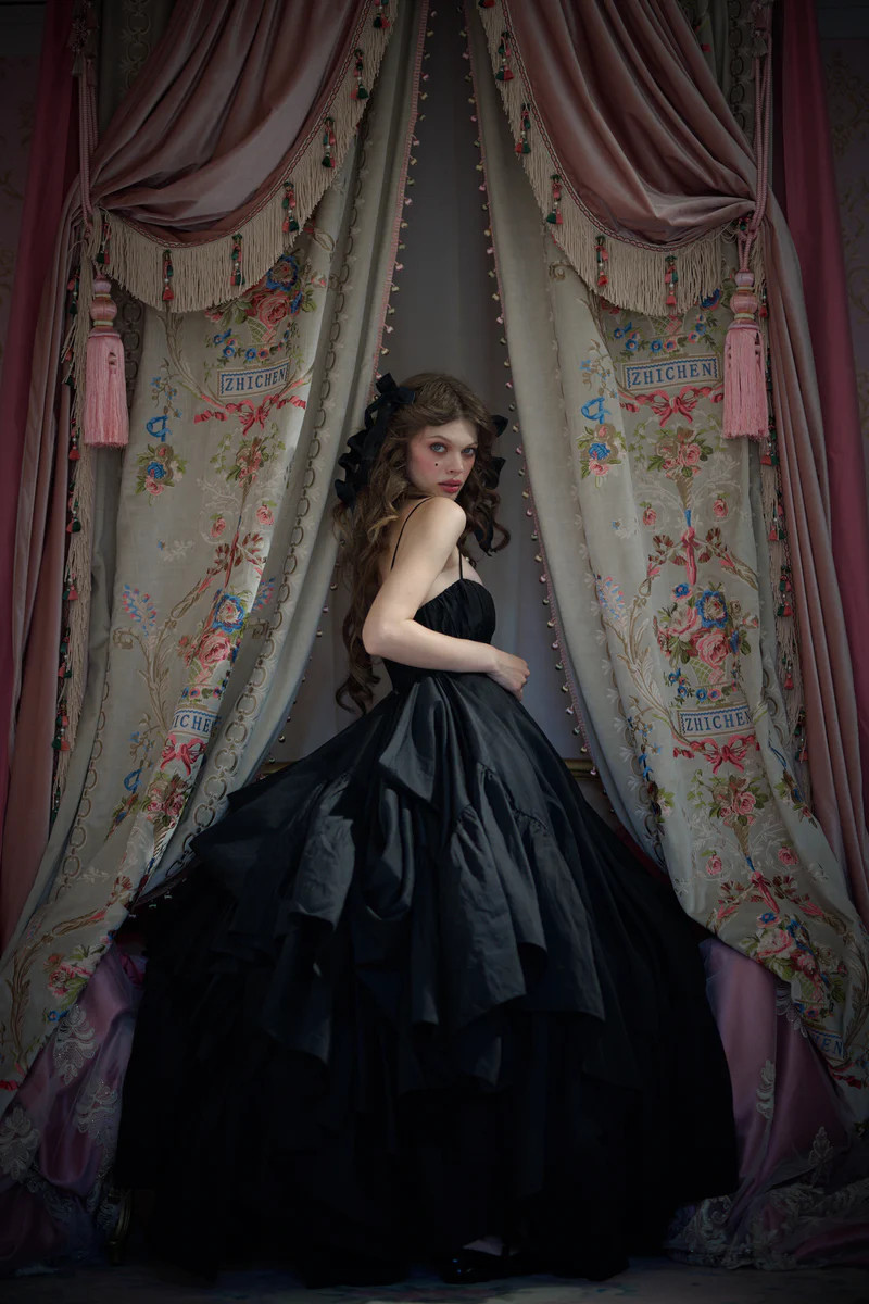 The Raven Destination Gown | Selkie Collection