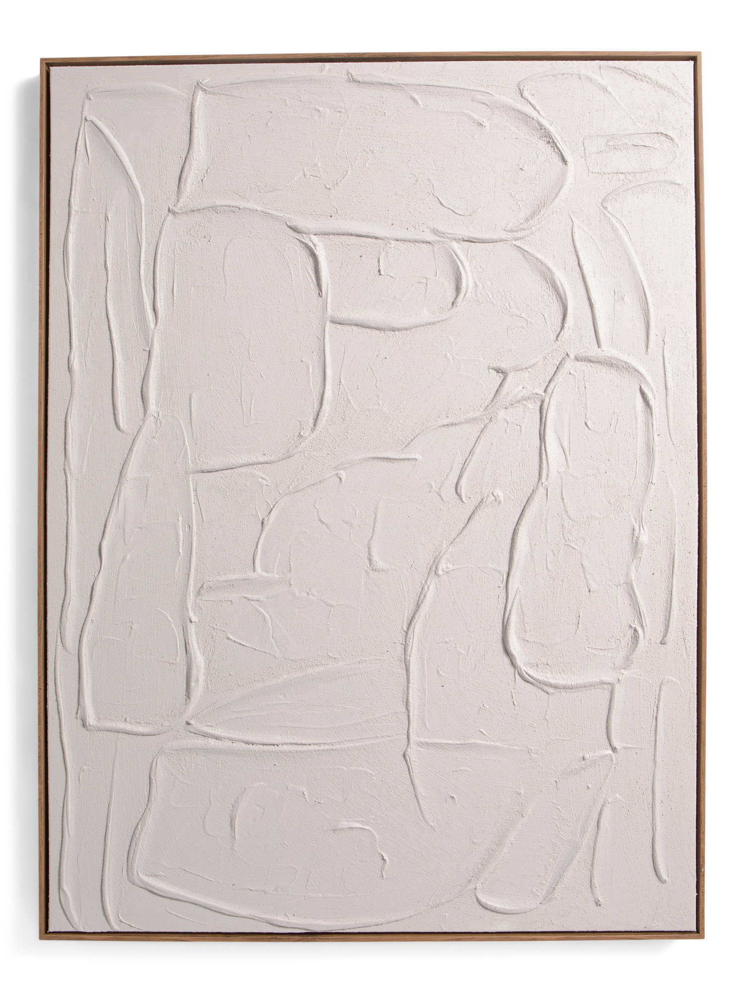 30x40 Neutral Plaster Gash Wall Art | TJ Maxx