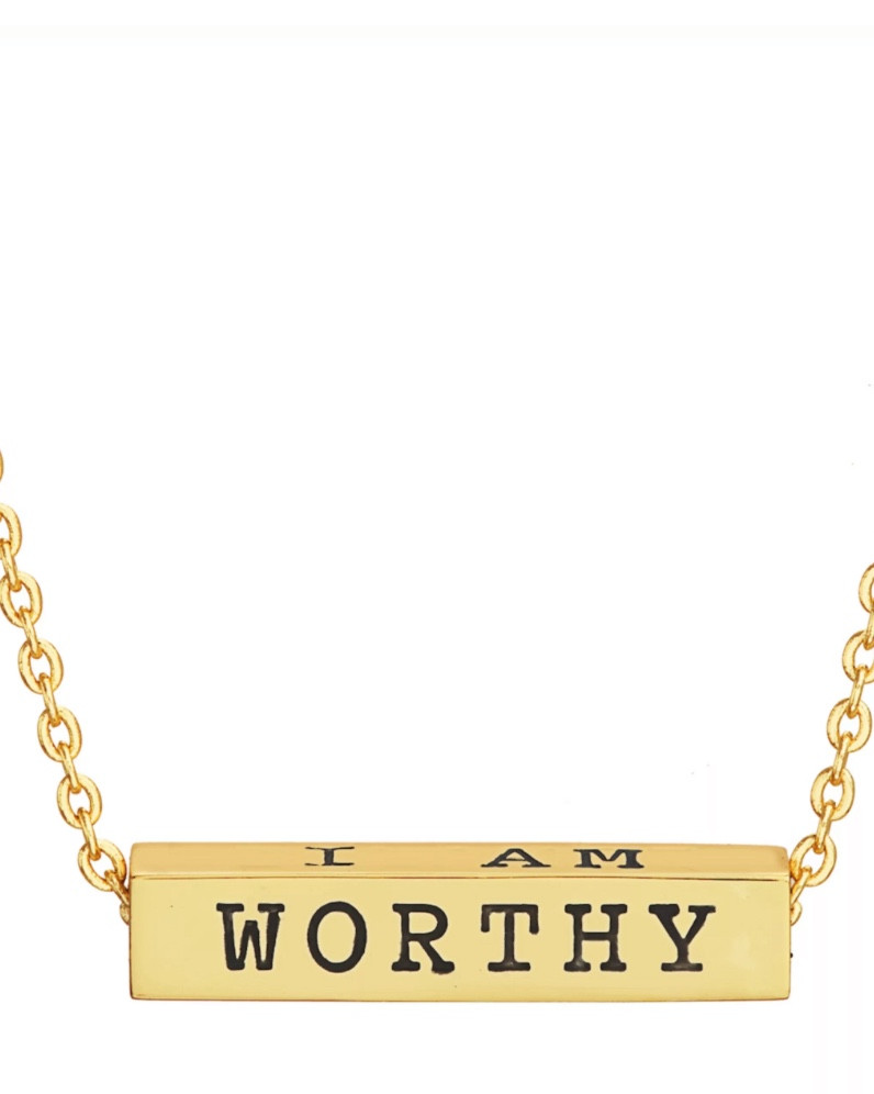 I am worthy, capable, enough necklace 

#LTKGiftGuide #LTKSaleAlert #LTKFindsUnder50