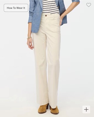 J. Crew Factory Lizzie High-Rise Patch Pocket Wide-leg Size 28  | eBay | eBay US