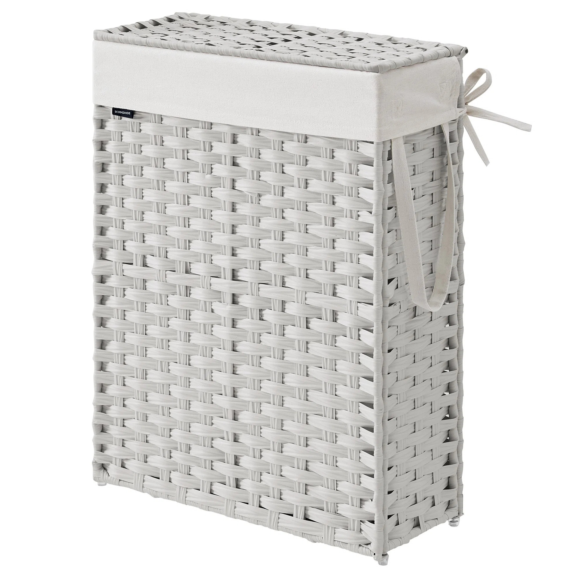 Laundry Basket With Lid And Handles | Wayfair North America