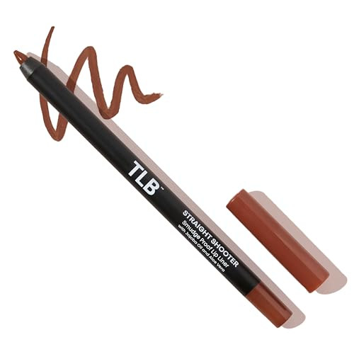 The Lip Bar - Lip Liner, Straight Shooter (Medium Brown) - High Pigment & Super Creamy - Smudge Proof & Water Resistant - Jojoba Oil, Aloe Vera, Coconut Oil, Vitamin E - Vegan & Cruelty Free - .042 oz | Amazon (US)