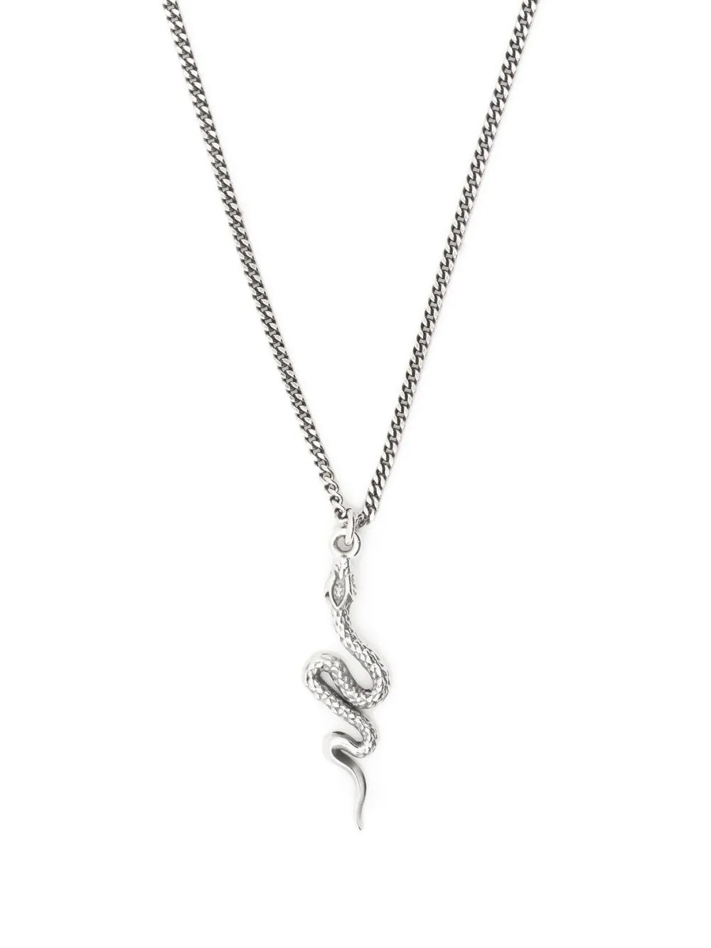 Emanuele Bicocchi Serpent Pendant Necklace - Farfetch | Farfetch Global