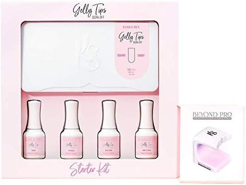 Kiara Sky Gelly Tips Starter Kit - Square Short | Amazon (US)