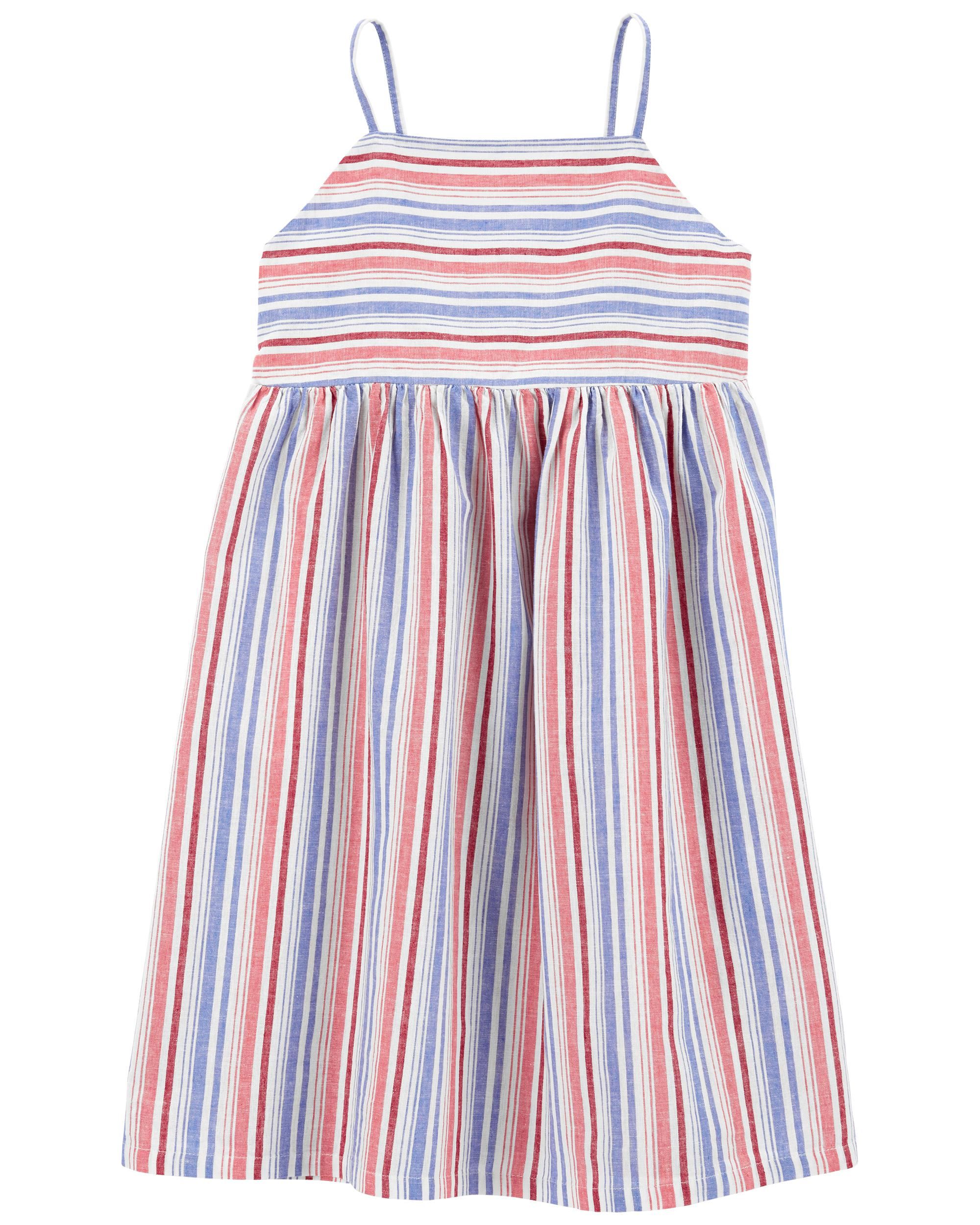 Kid Striped Babydoll dress | Carter's