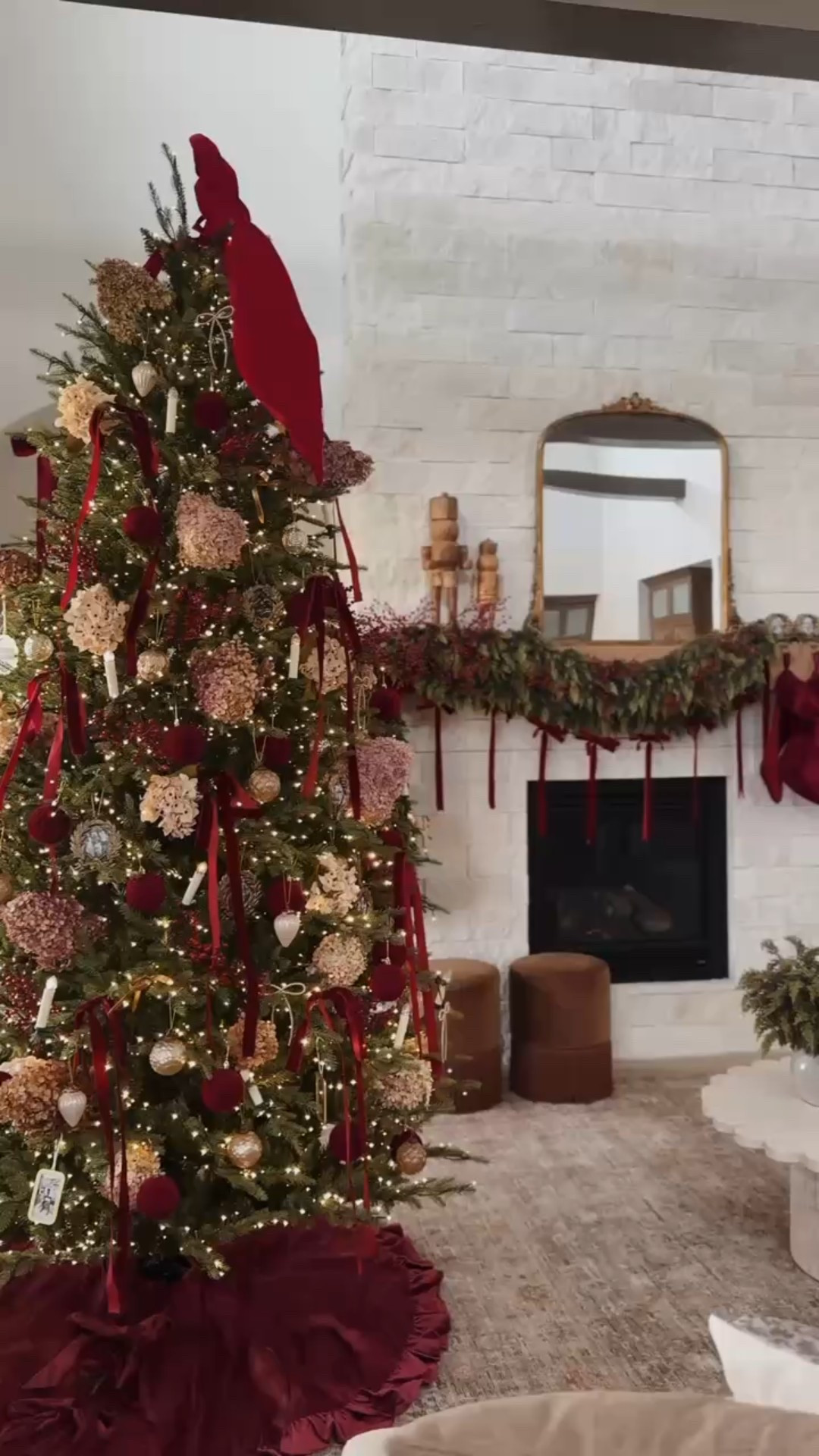 Happy December 🥹🤍✨🎄 a favorite living room look yet! 

#LTKHoliday #LTKSeasonal #LTKHome