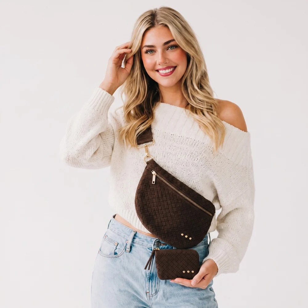 Suede Westlyn Bag & Paris Wallet Duo | Pretty Simple