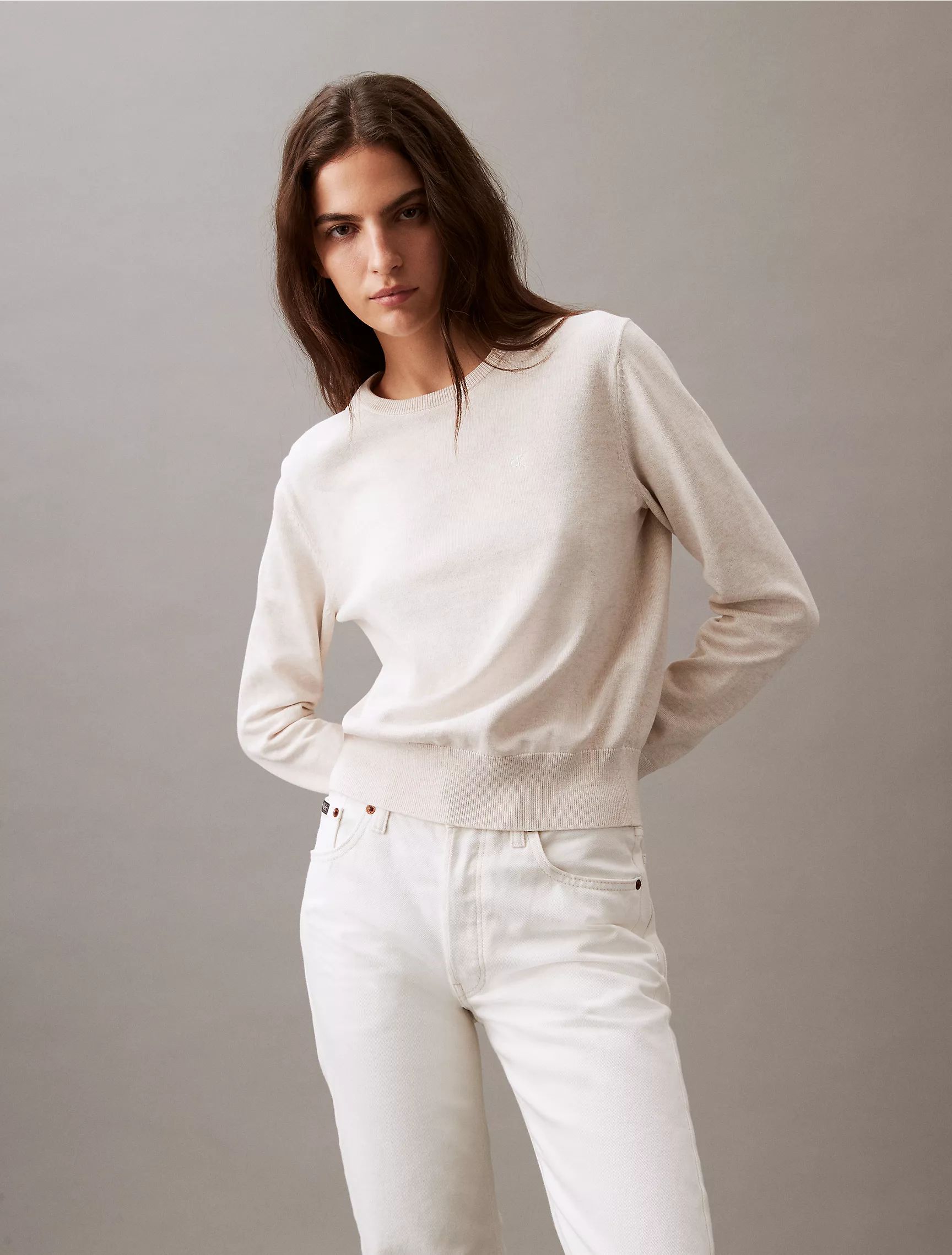Smooth Cotton Sweater | Calvin Klein | Calvin Klein (US)